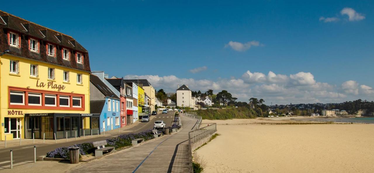 Hotel & Restaurant De La Plage Crozon Exterior foto
