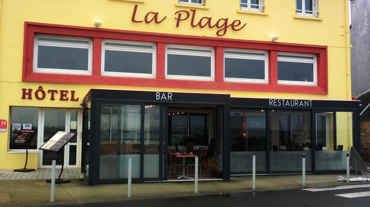 Hotel & Restaurant De La Plage Crozon Exterior foto